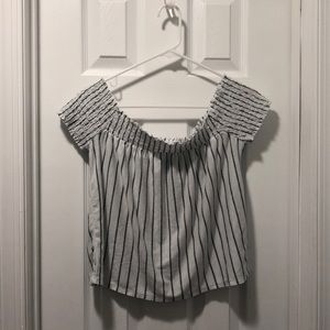 Off The Shoulder Top. American Eagle Outfitters